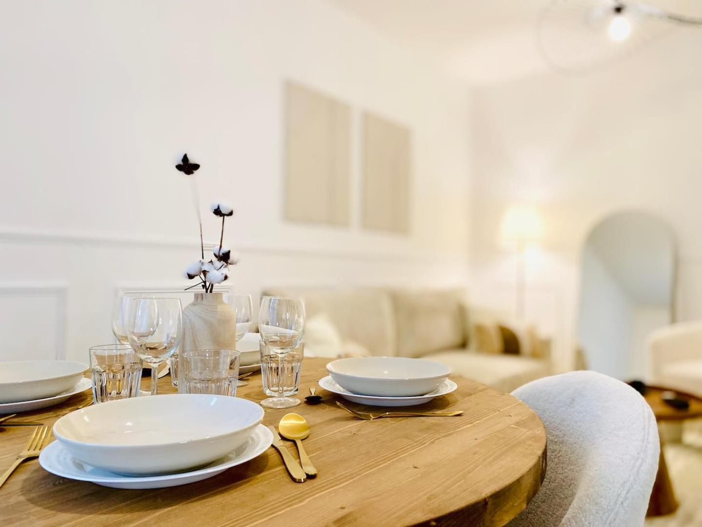 Le Subtil - Best Keys - Elegance & Confort - 2 Chambres Separees - Lit Queen Size - Smart Tv Netflix - Entre Gare & Centre Ville - A 1H De Paris - Wifi Fibre - Check-In Autonome 桑斯 外观 照片