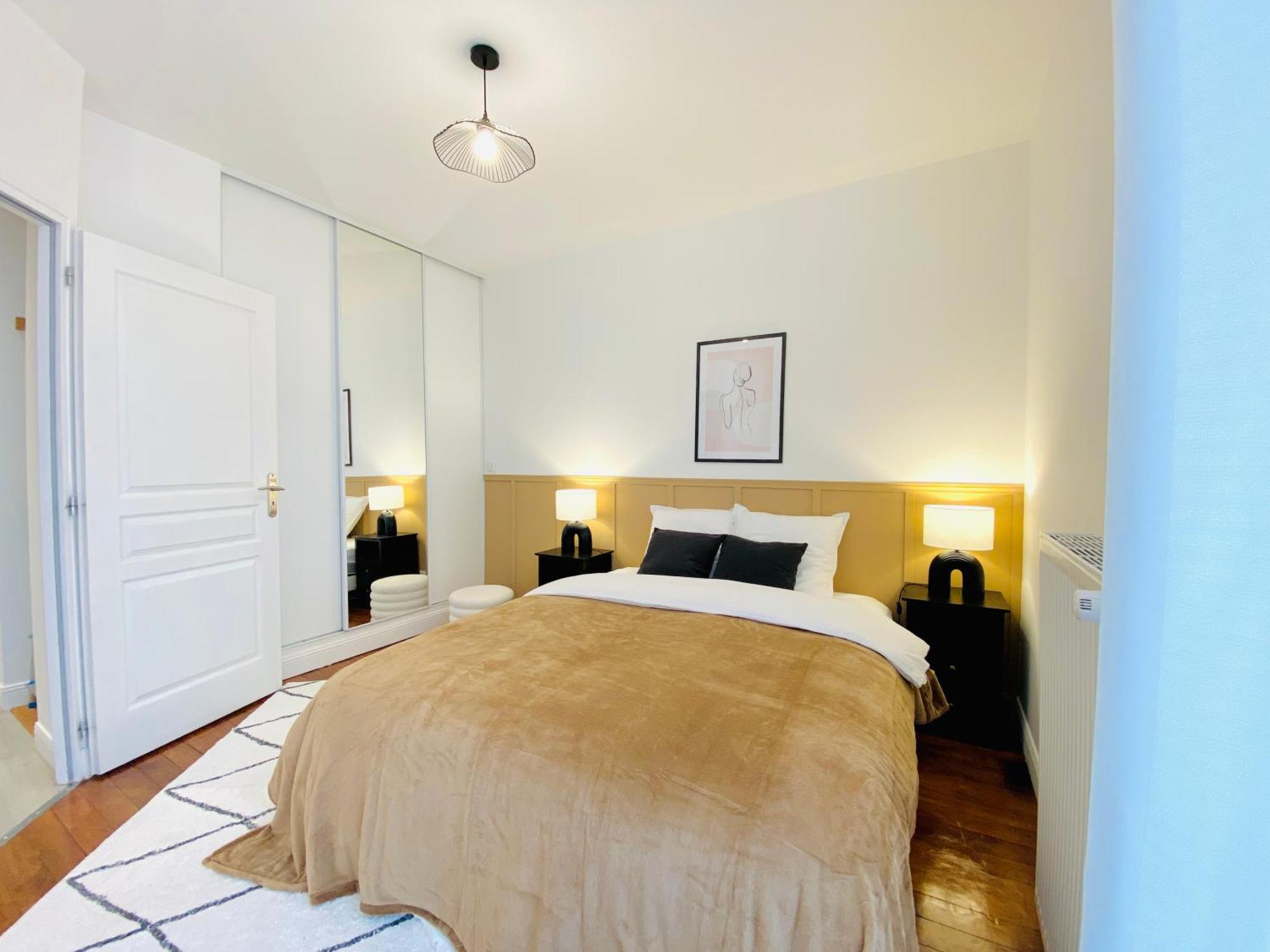 Le Subtil - Best Keys - Elegance & Confort - 2 Chambres Separees - Lit Queen Size - Smart Tv Netflix - Entre Gare & Centre Ville - A 1H De Paris - Wifi Fibre - Check-In Autonome 桑斯 外观 照片